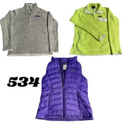 Patagonia Fleeces &bomber jacket #(534)