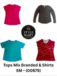 Tops Mix Branded & Shirts SM - (00675)