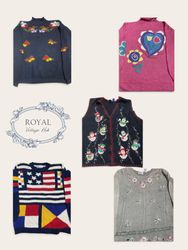 Vintage Novelty & Statement Knitwear Bundle