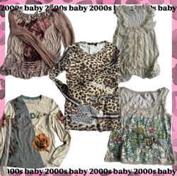 Euro y2k coded tops:MEGA BUNDLE-313