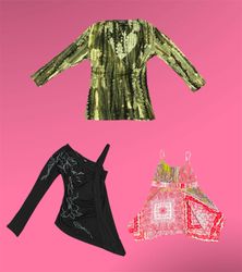 Y2K Fancy Tops - (19/08)