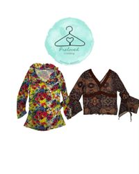 261026-18 Printed blouses 15 pcs