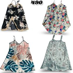 Printed Sleep Dresses #490.