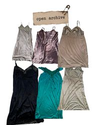Vintage & Satin Slipkleider / Nachthemden Los (18 ..