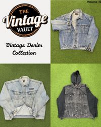 Branded Denim Jackets including Lee , Levi’s & Wra..