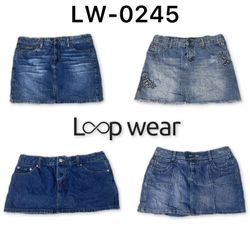 Y2K Denim Mini Skirts
