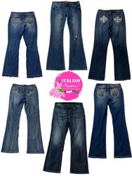 2000s butterfly pocket jeans