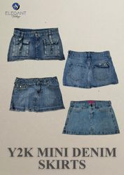 Y2K Denim Mini Skirts - EV0025