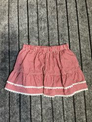 Upcycled Y2K Ruffle Skirt