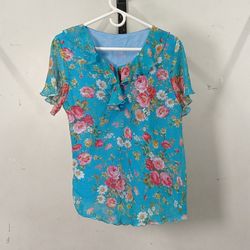 Y2K BLOUSES (BLUE) - BUNDLE 09