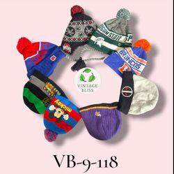 Branded Beanies Hats colourful Wholesale Bundle (V..