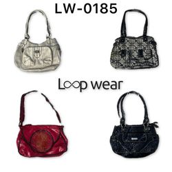 Y2K Monogram Canvas & Metallic Shoulder Bags