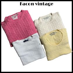 Tommy Hilfiger Cable Knit Sweaters.
