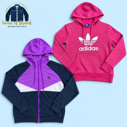 Adidas Hoodies and Hooded Jackets Lot