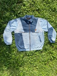 Upcycled Carhartt Patchwork Denim Workwear Jacket