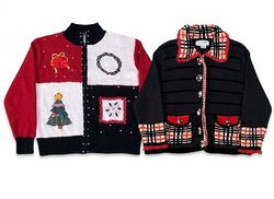 (FV-2547) Vintage style Christmas Knitwear | Novel..