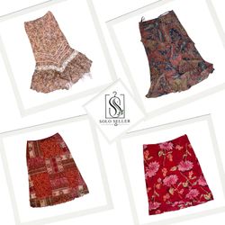 Y2K Romantic Grunge & Earthy Tone Mix Skirts