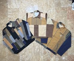 Upcycled Carhartt Detroit & Courdoury Jacket