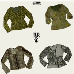 Y2K The Nature Vibe Full Sleeeve Tops (AA-1297))