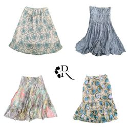 Y2K Brightney Era Girl Poly Maxi Skirt RW-2260