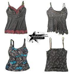 Y2k Cute Vibe Girl Cami Top B2F-025