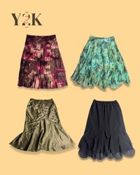Y2K Fairy Grunge Floral Skirts Bundle (Yv-756)