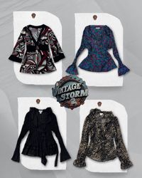 Y2K Grunge Blouses