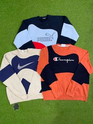 Upcycle Mixed branded sweatshirt