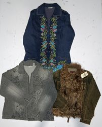 Y2K Denim Jacket RV # 1808