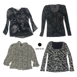 Women’s Classic Long Sleeve Blouse – Premium Y2K S..