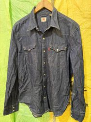 Y2K Levi's Western and Denim Shirt