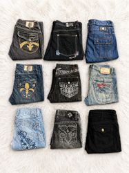 Branded hip hop jeans