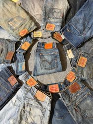 Levi's Bootcut and Straight fit jeans Faded Washin..