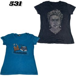 Y2k Mix Printed Baby Tees #531