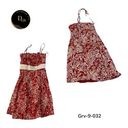 (Vintage Cotton Y2K Dress – Women’s Casual (GRV-9-..