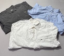 Lacoste Button-Up Shirts – Grade A/B – 10 Pcs | 09..