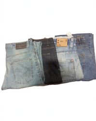 Mens Straight & Baggy Jeans Bundle  - Light & Dark..