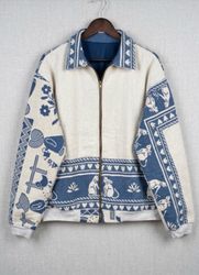 Veste non doublée en tapisserie recyclée (Dv-10-10..