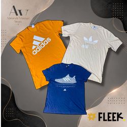 Adidas crew neck t shirts