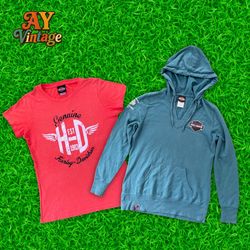 A.Y438 Harley Davidson baby tees
