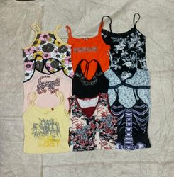 Summer Y2k tops