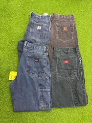 Carhartt and dickies jeans  # 1