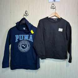 Lote de Moletons e Blusões com Capuz Puma (FNC:202..