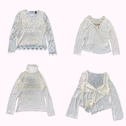 Y2k Liz Claiborne Women's Blouses B2F-329