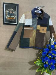 Veste en patchwork Carhartt upcyclée 🐒🐒