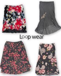 Y2K Fairycore Floral Skirt