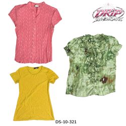 Women's Vintage Y2K Blouses (DS-10-321)
