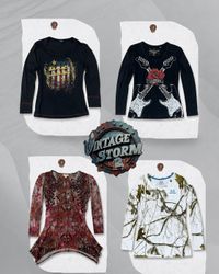 Y2K Printed LS T-Shirt
