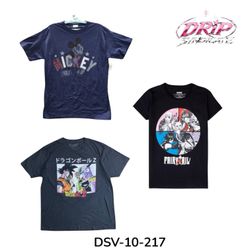 Lote de camisetas gráficas por atacado