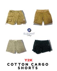 Y2K Cotton Cargo Shorts - EV1750
